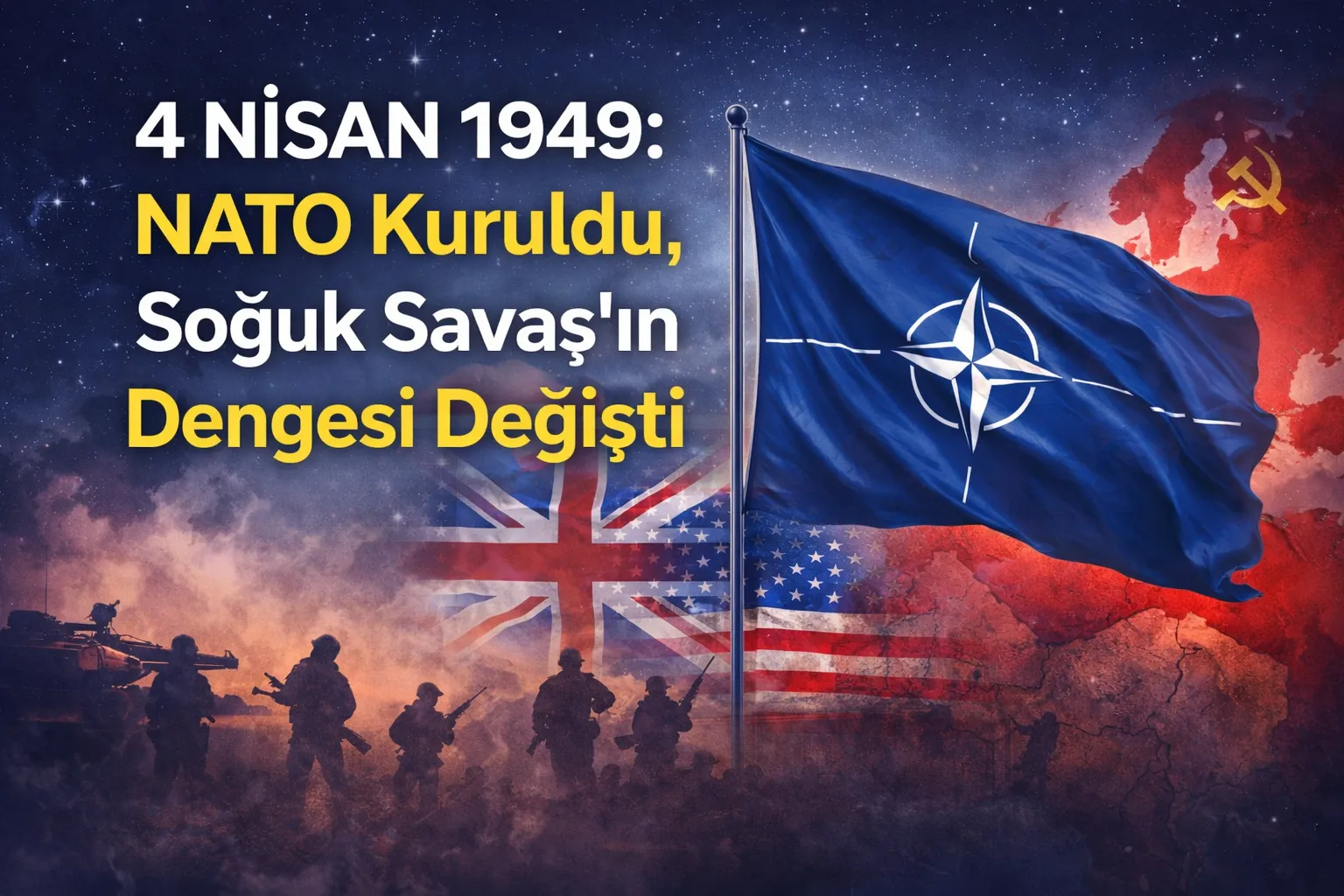 4 Nisan 1949: NATO Kuruldu, Soğuk Savaş’ın Dengesi Değişti