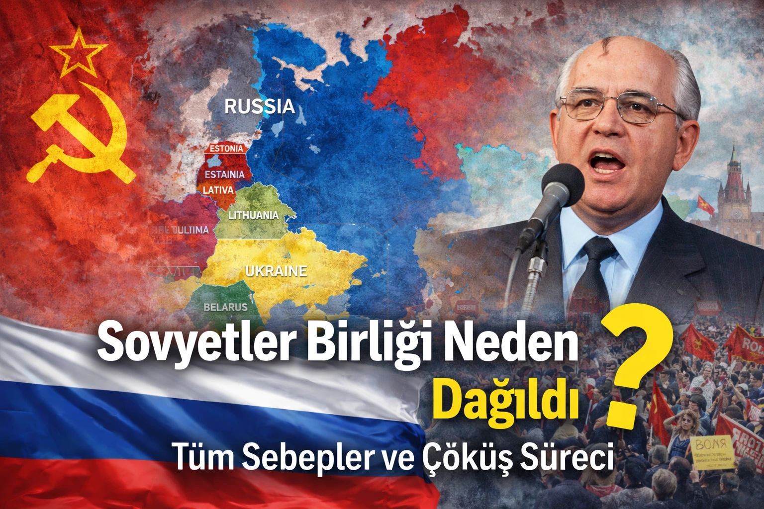 Sovyetler Birliği Neden Dağıldı? Tarihin En Büyük Çöküşlerinden Biri