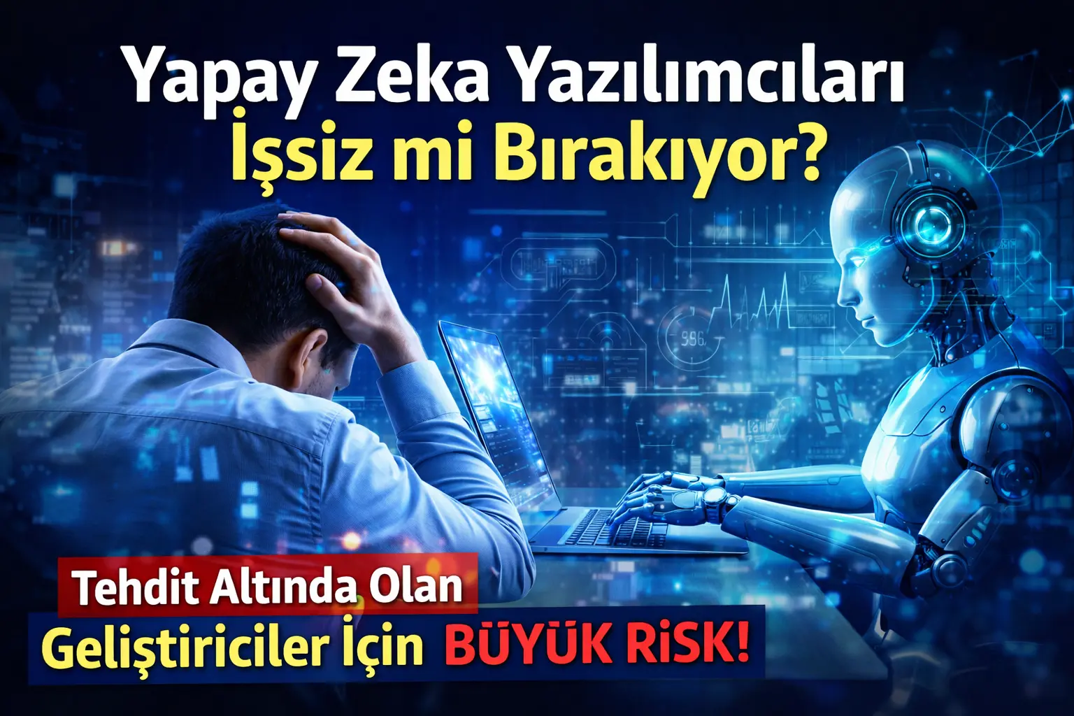 Yapay Zeka Yazılımcıları İşsiz mi Bırakıyor? Gerçekler ve Gelecek Senaryosu