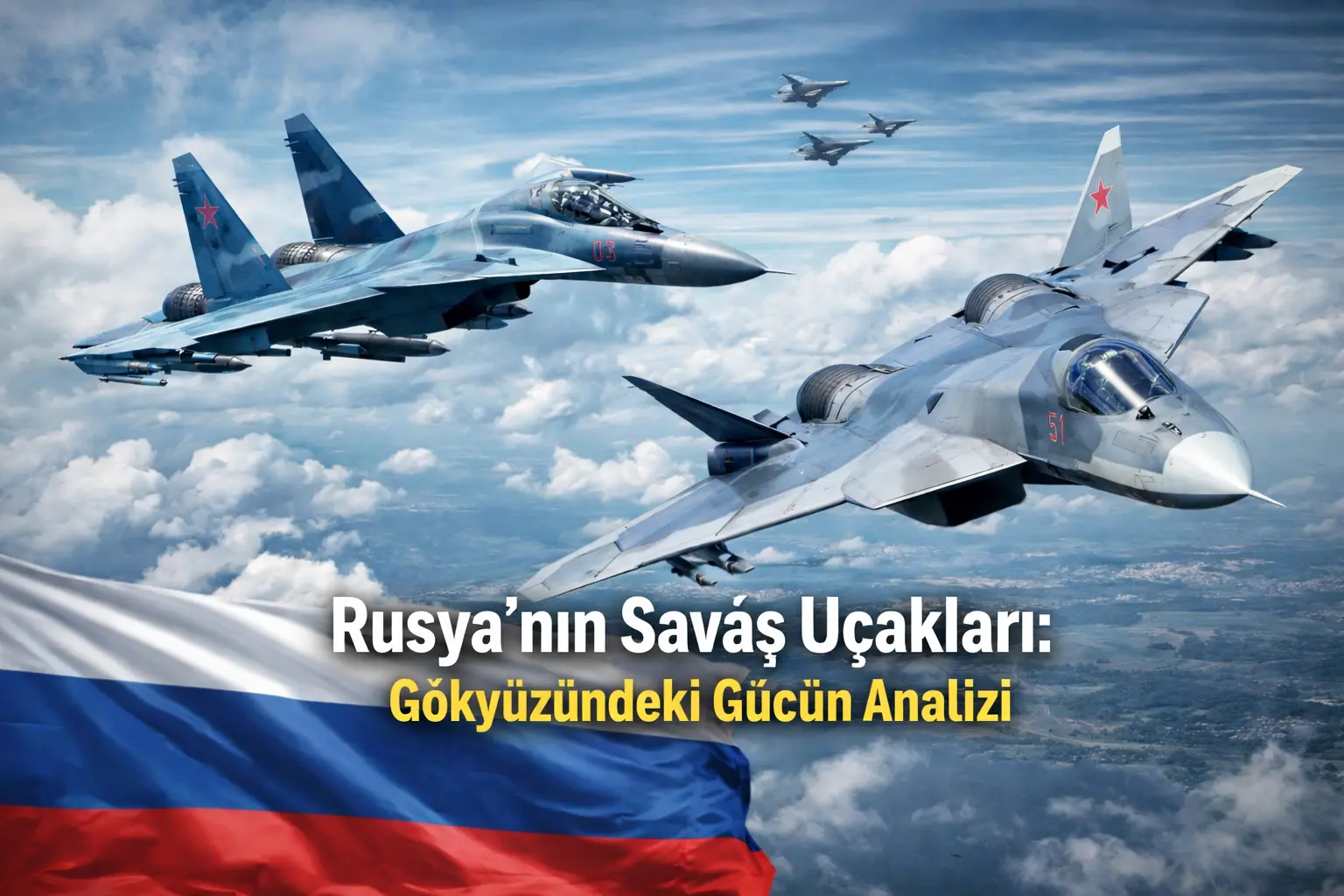 Rusya’nın Savaş Uçakları: Gökyüzündeki Gücün Detaylı Analizi