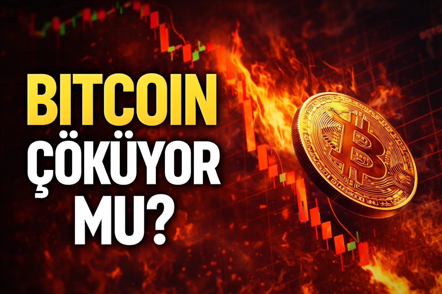 Bitcoin Çöküyor Mu? Kripto Piyasasında Sert Düşüşün Perde Arkası
